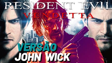 Resident Evil Leon E Chris Redfield Detonando Ao Estilo John Wick