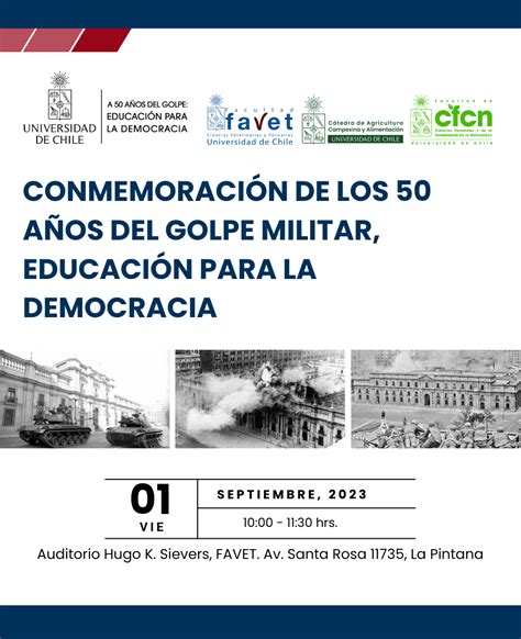 Conmemoración 50 años del golpe militar educación para la memoria