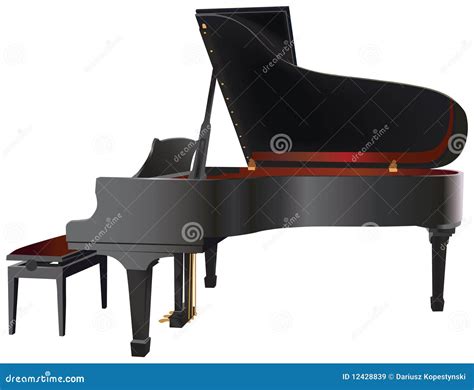 Grand Piano Player Silhouette Cartoon Vector Cartoondealer