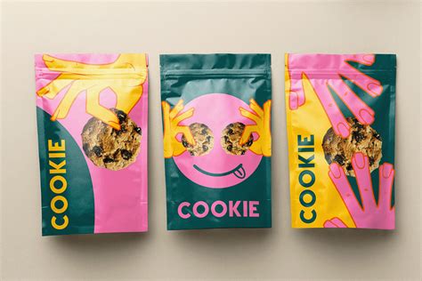 Cookie packaging design on Behance