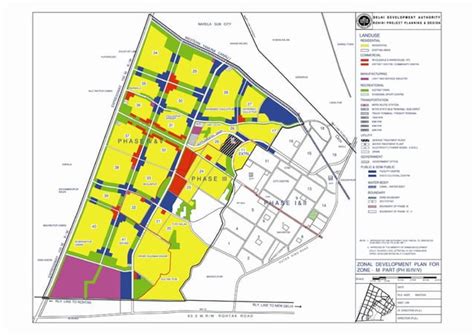 Delhi Master Plans and Zonal Maps