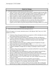 Case Presentation Treatment Plan Cptp Jamal Docx Running Head Cp Tp