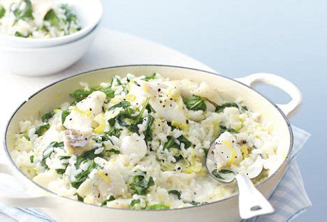 Recipe Smoked Haddock Leek Risotto Daily Mail Online