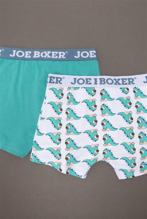 Joe Boxer Boxer Niño Pack De 2 Unidades Algodón Joe Boxer