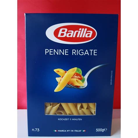 Paste Penne Rigate Barilla G Deutscher Markt