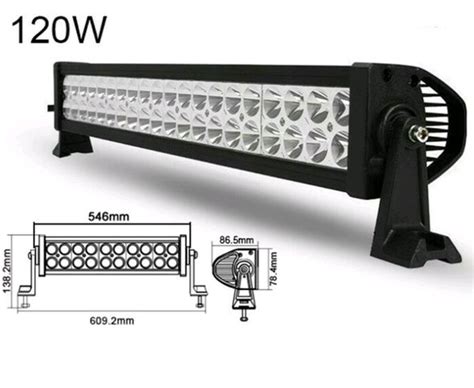 Jual Lampu Sorot Led Cree Light Bar W D Off Road Work Bar Lamp