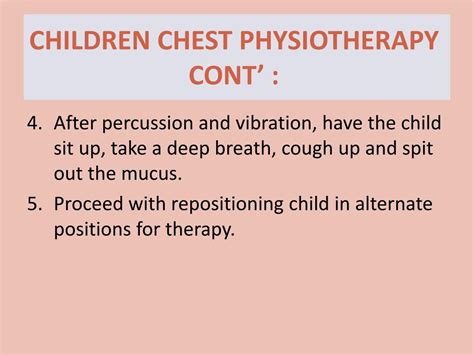 Ppt Chest Physiotherapy Powerpoint Presentation Free Download Id 5310113