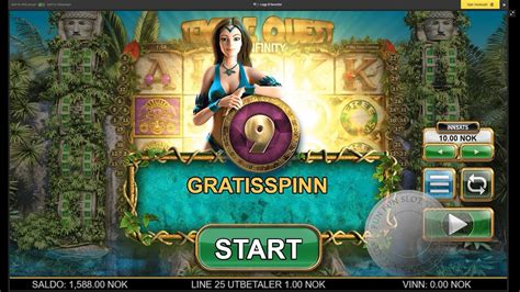 Big Win On Temple Quest Spinfinity From Big Time Gaming 10nok€1 Bet