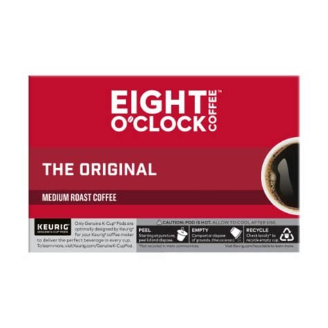 Eight Oclock 12 Ct K Cup Pods Medium Roast Coffee The Original 41