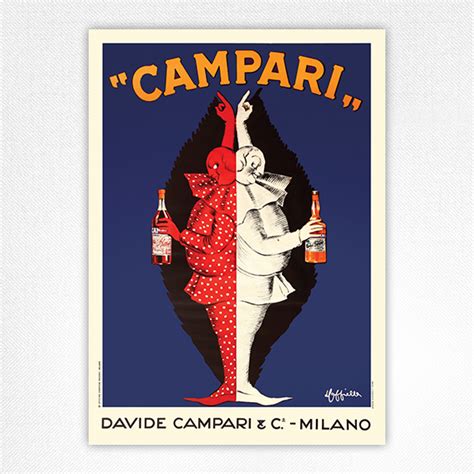 Vintage Campari Poster Cappiello Vintage Alcohol Poster