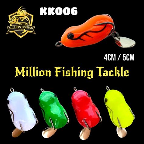 Kk Fire Soft Frog Cm Cm Jump Frog Lure Snakehead Killer Topwater