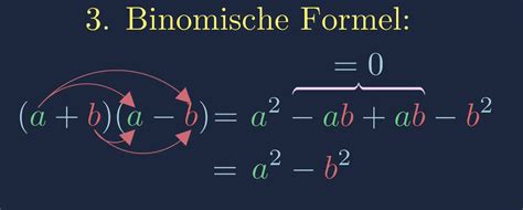 Binomische Formeln Erkl Rung Online Rechner Simplexy