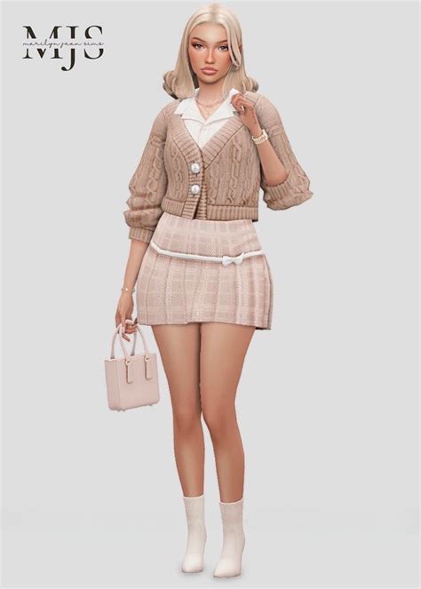 Marilynjeansims Sims Mods Clothes Sims Clothing Sims