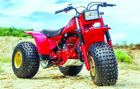 VINTAGE TECH A FIRST GEN 1982 HONDA ATC250R RESTORED Dirt Wheels