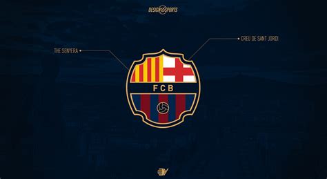 Fc Barcelona Rebranding Behance