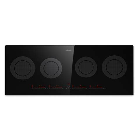 Klarstein Masterzone Slim Round Induction Hob 4 Hobs