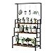 Amazon 3 Tier Black Metal Hanging Plant Stand Metal Plant Shelf