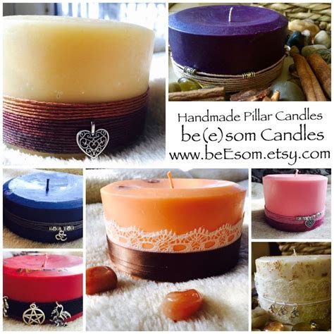 Beesom Shared A New Photo On Etsy Candles Large Pillar Candles