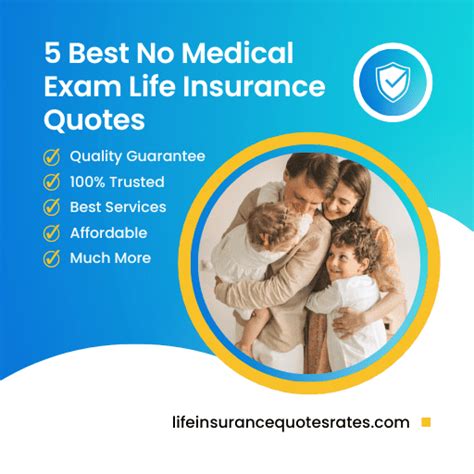 Top Best No Medical Exam Life Insurance Quotes