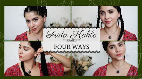 Mexican Hairstyles Braided Hairstyles Frida Kahlo Style Crown Braid