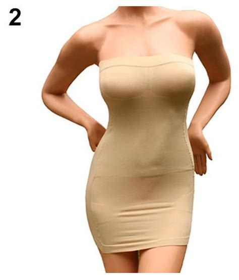 Buy Sexy Slimming Tube Top Stretch Strapless Tight Fitted Slim Body