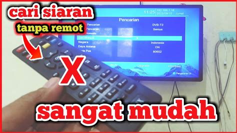 Cara Mencari Siaran Tv Digital Di Stb Tanpa Remot Youtube