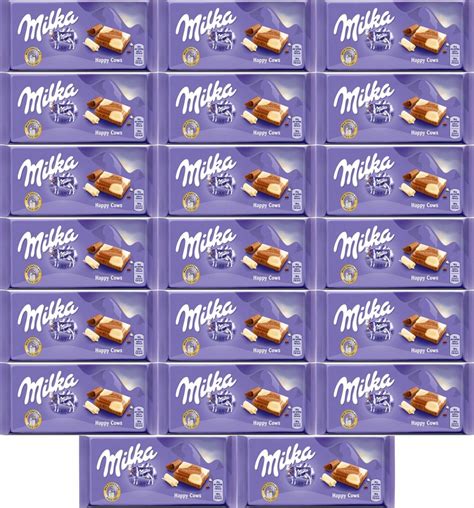 Milka Happy cow łaciata czekolada mleczna 100 g x20 14578070691