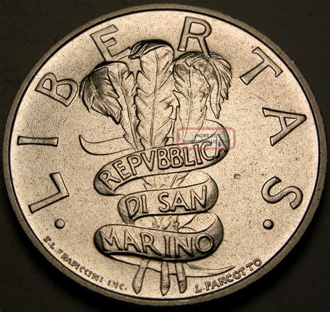 San Marino 1000 Lire 1995 Silver Unc 926