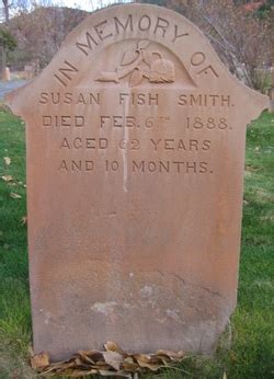 Susannah Susan Fish Smith 1825 1888 Mémorial Find a Grave