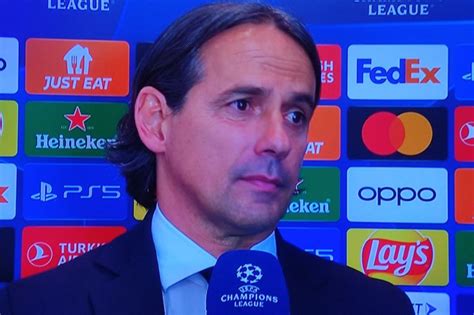 Le Parole Di Inzaghi Al Termine Di Inter Milan