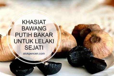 Khasiat Bawang Putih Bakar Untuk Lelaki Sejati