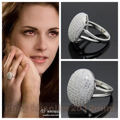 Twilight Eclipse Breaking Dawn Bella Engagement Wedding 925 Sterling ...