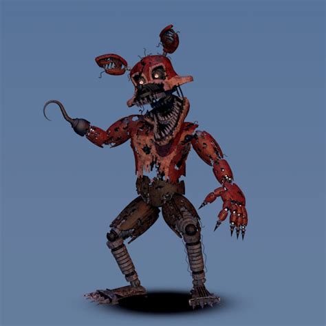 Nightmare Foxy Fnaf World Animation By Nixory On Deviantart