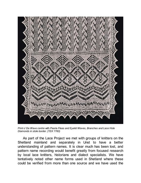 Shetland Fine Lace Knitting Liveinternet