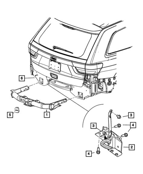 Trailer Tow And Tow Hooks For 2022 Jeep Grand Cherokee WK Mopar EStore