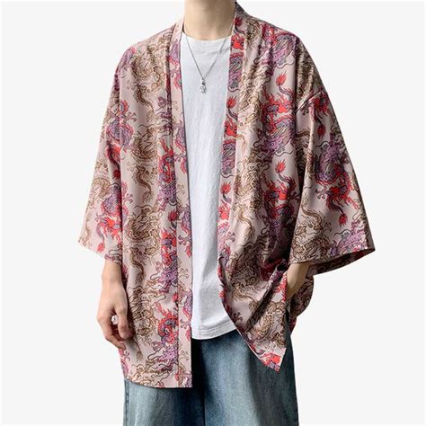 Haori Dragon Veste Kimono Shogun Japon