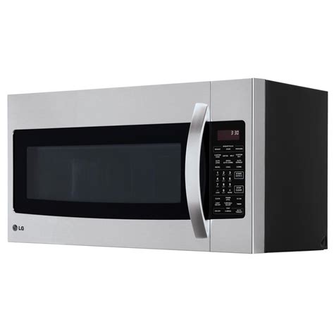 Lg Electronics 1 7 Cu Ft Over The Range Convection Microwave In Stainless Steel Hodgins Home