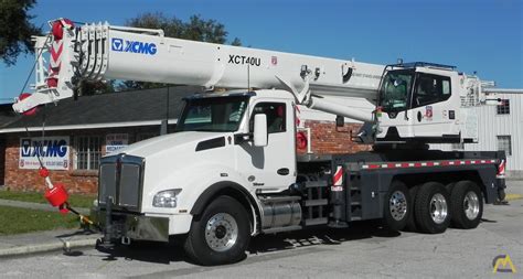 Xcmg Xct40u 40 Ton Boom Truck Crane On Kenworth T880 For Sale Trucks