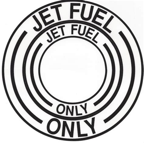 Jet Fuel Decal 30005