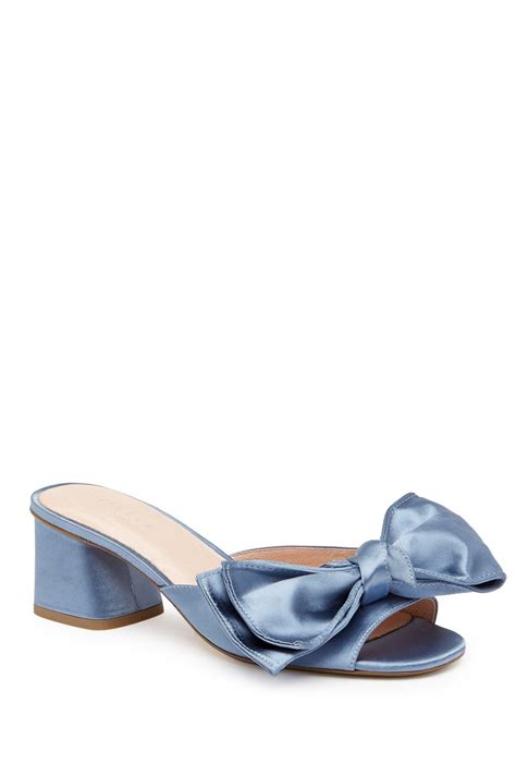 Cecelia New York Edie Satin Bow Mule Nordstrom Rack Bow Mules