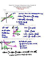 Calculus Of Functions Finding Areas Between Curves And Volumes