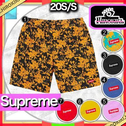 本物保証 関税送料無料Supreme Nylon Water Short Supreme ハーフショートパンツ Supreme