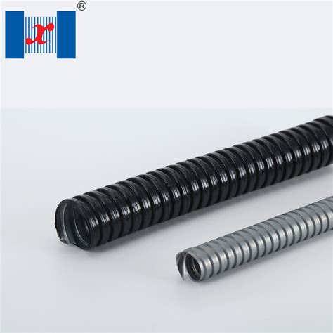 Hnx Pvc Plastic Coated Galvanized Steel Flexible Metal Conduits Pipes