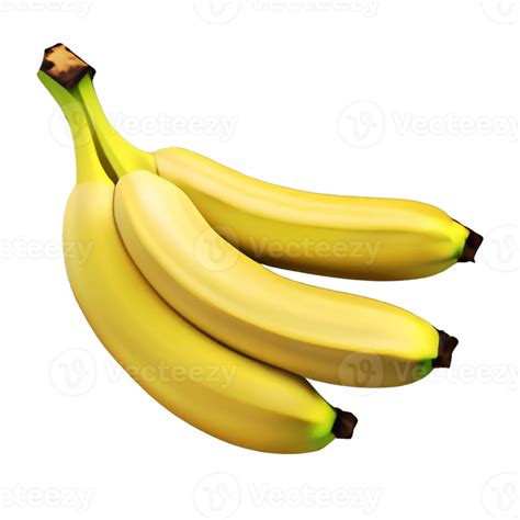 Yellow Banana Bunch Png