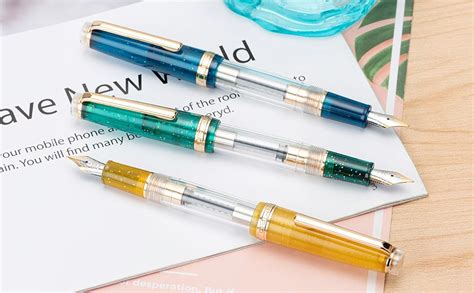 Amazon Jinhao Fountain Pen Transparent Mixed Macaron Color