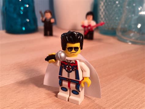 Elvis Presley Lego Custom Minifigure Art Gift by YBRDesigns