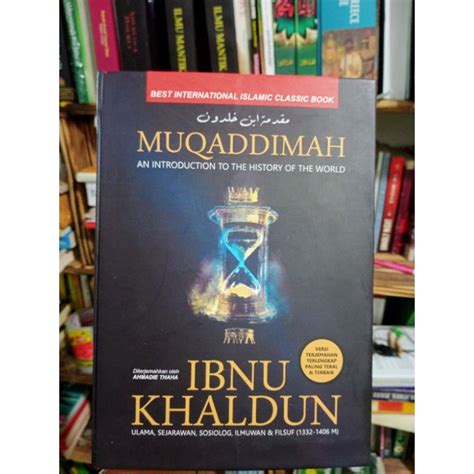 Jual Muqaddimah Ibnu Khaldun Shopee Indonesia