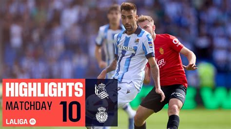 Resumen De Real Sociedad Vs RCD Mallorca 1 0 YouTube