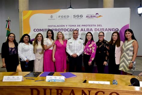 Instalan El Protocolo Alba Durango Para La Búsqueda De Mujeres Y Niñas