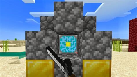 How To Build A Nether Reactor In Minecraft Pocket Edition Nether Reactor Core